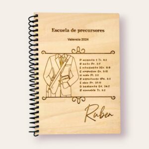 Libreta personalizada para precursores / ancianos